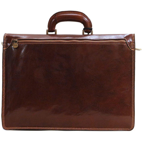 leather briefcase floto